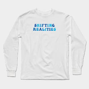 Reality shifting aesthetic Long Sleeve T-Shirt